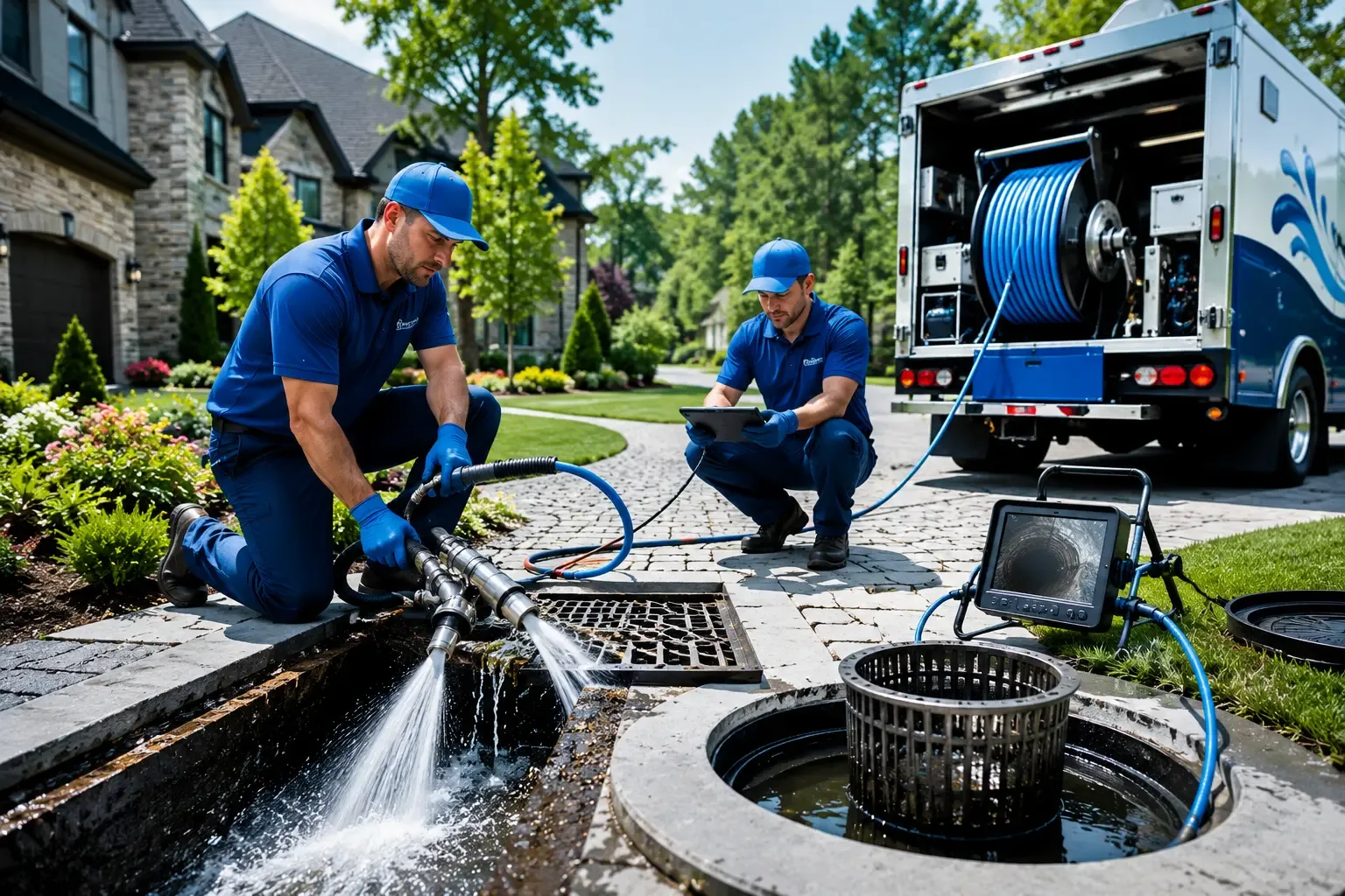 Local outdoor drain cleaning professionals in Hometown, IL